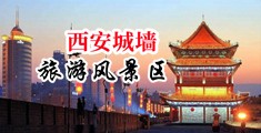 亚洲美女发浪漏逼图片中国陕西-西安城墙旅游风景区